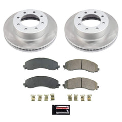 Power Stop SC8478 - Front Z17 Evolution Pad And Semi-Coated Rotor Kit vehicle fitment brake part