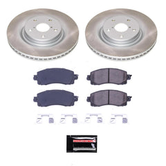 Power Stop SC8481 - Front Z17 Evolution Pad And Semi-Coated Rotor Kit vehicle fitment brake part