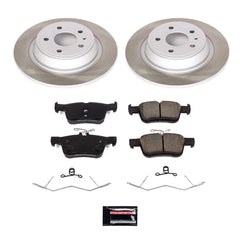 Power Stop SC8533 - Rear Z17 Evolution Pad And Semi-Coated Rotor Kit vehicle fitment brake part
