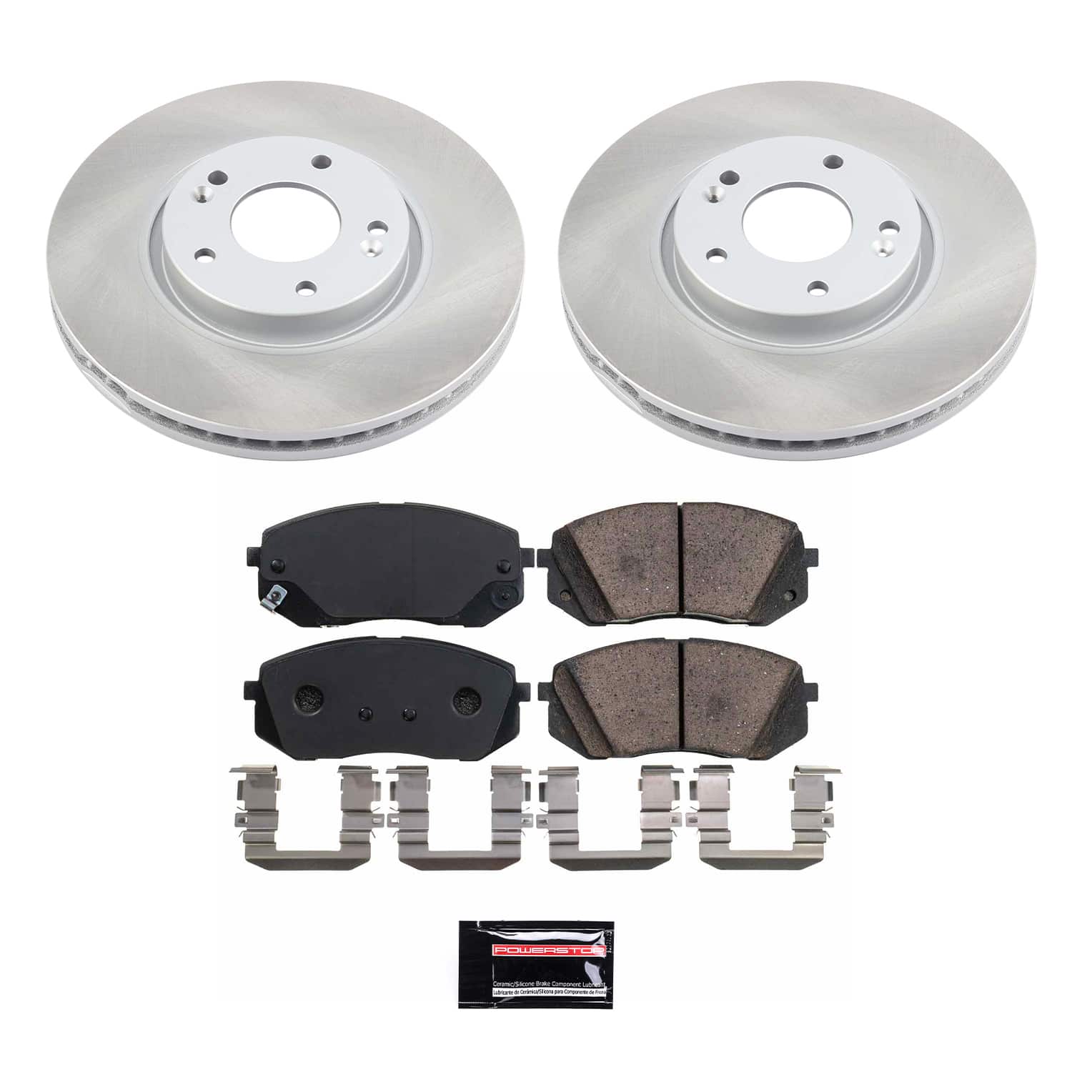 Power Stop SC8621 - Front Z17 Evolution Pad And Semi-Coated Rotor Kit vehicle fitment brake part