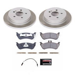 Power Stop SC866 - Rear Z17 Evolution Pad And Semi-Coated Rotor Kit vehicle fitment brake part