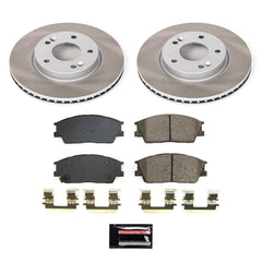 Power Stop SC8663 - Front Z17 Evolution Pad And Semi-Coated Rotor Kit vehicle fitment brake part