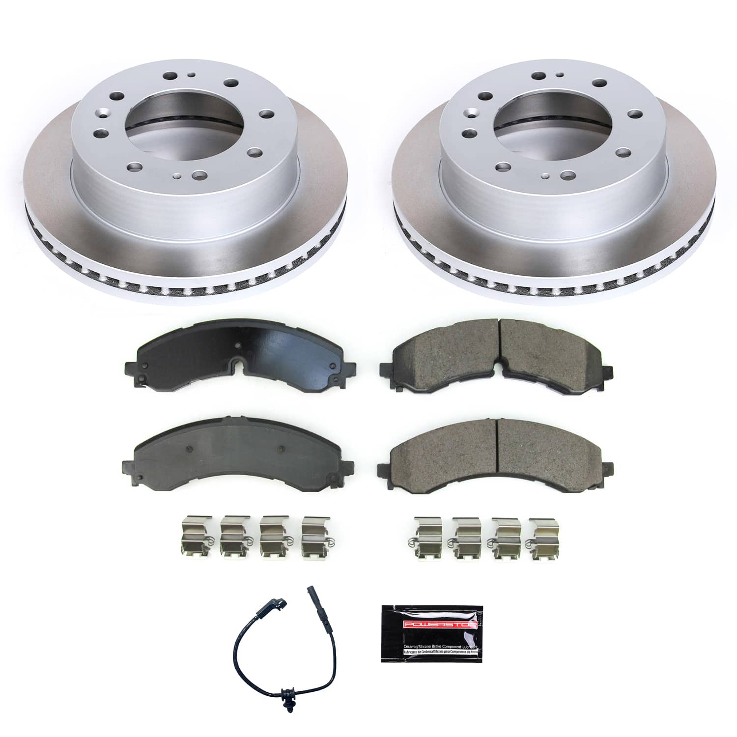 Power Stop SC8670 - Front Z17 Evolution Pad And Semi-Coated Rotor Kit vehicle fitment brake part