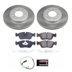 Power Stop SC868 - Front Z17 Evolution Pad And Semi-Coated Rotor Kit vehicle fitment brake part