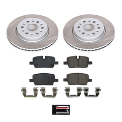 Power Stop SC8683 - Rear Z17 Evolution Pad And Semi-Coated Rotor Kit vehicle fitment brake part