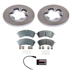 Power Stop SC8714 - Rear Z17 Evolution Pad And Semi-Coated Rotor Kit vehicle fitment brake part