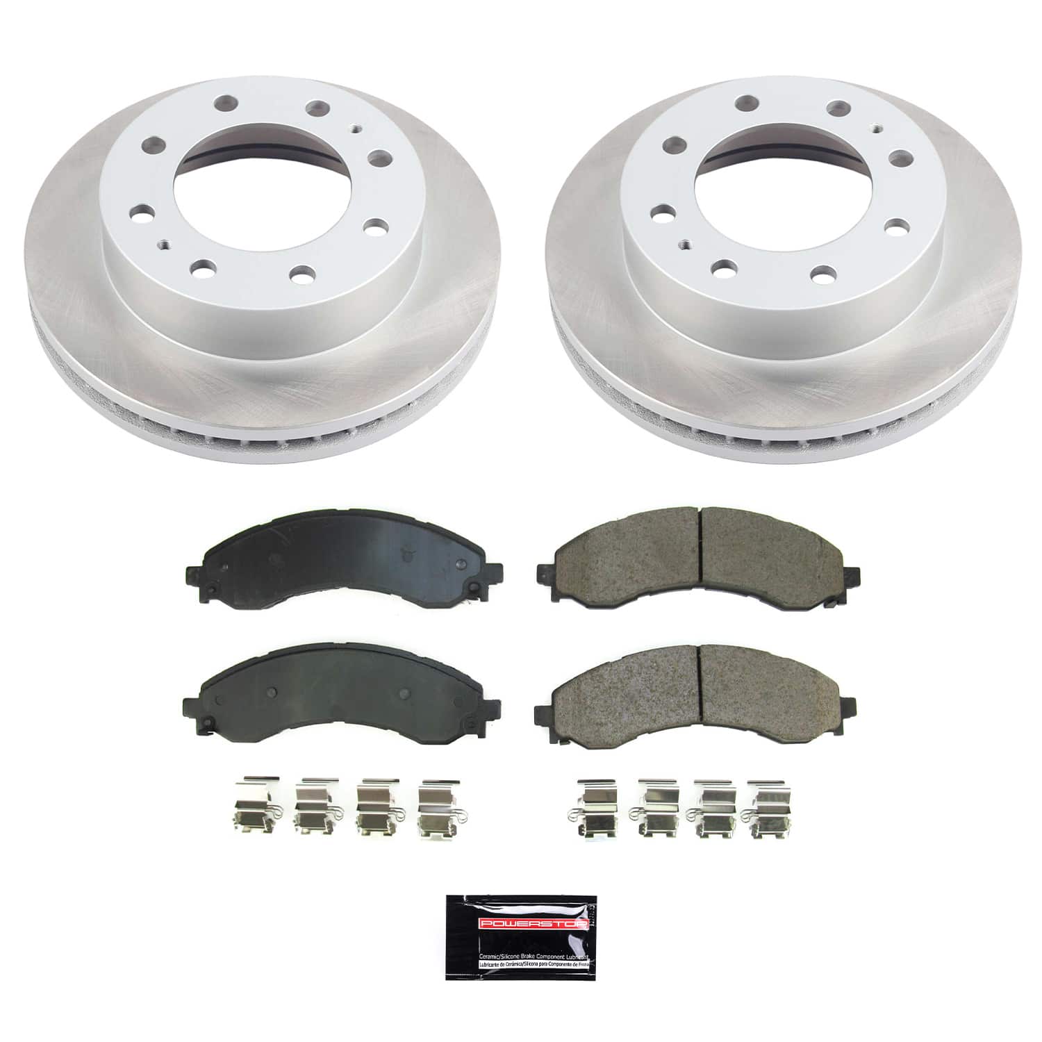Power Stop SC8746 - Front Z17 Evolution Pad And Semi-Coated Rotor Kit vehicle fitment brake part