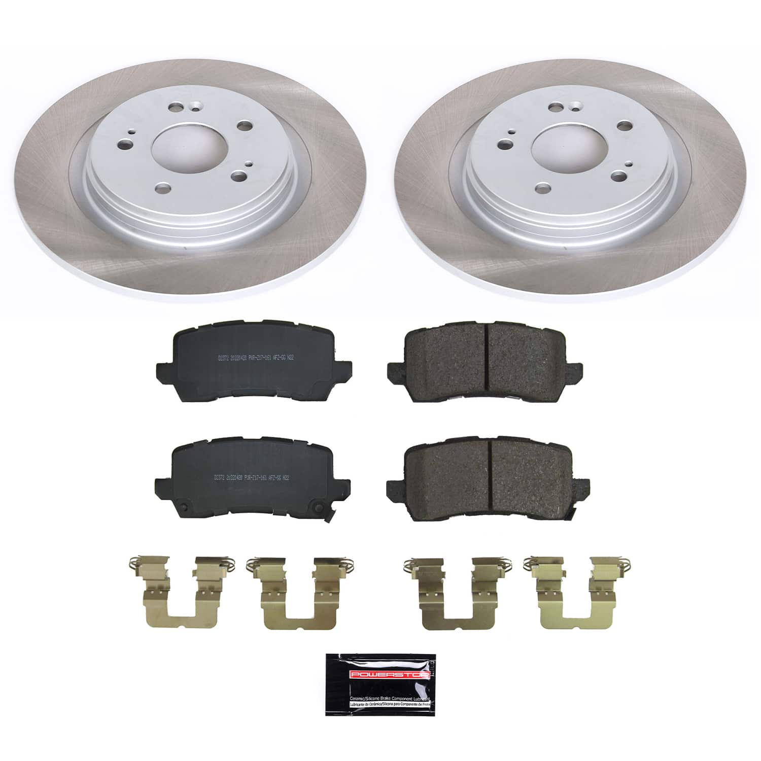 Power Stop SC8768 - Rear Z17 Evolution Pad And Semi-Coated Rotor Kit vehicle fitment brake part