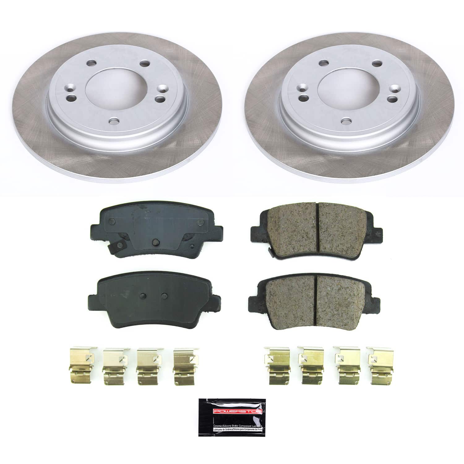 Power Stop SC8769 - Rear Z17 Evolution Pad And Semi-Coated Rotor Kit vehicle fitment brake part