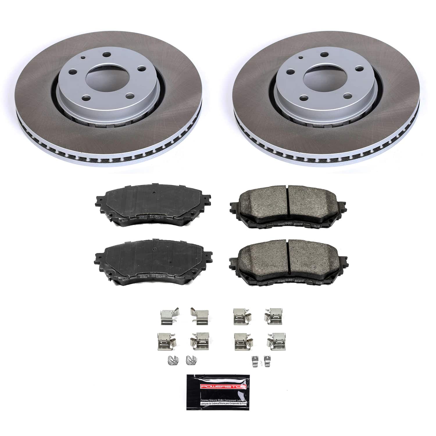 Power Stop SC8840 - Front Z17 Evolution Pad And Semi-Coated Rotor Kit vehicle fitment brake part