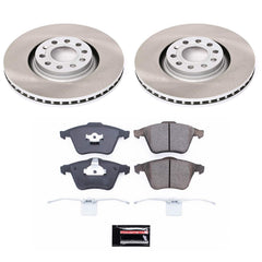 Power Stop SC891 - Front Z17 Evolution Pad And Semi-Coated Rotor Kit vehicle fitment brake part