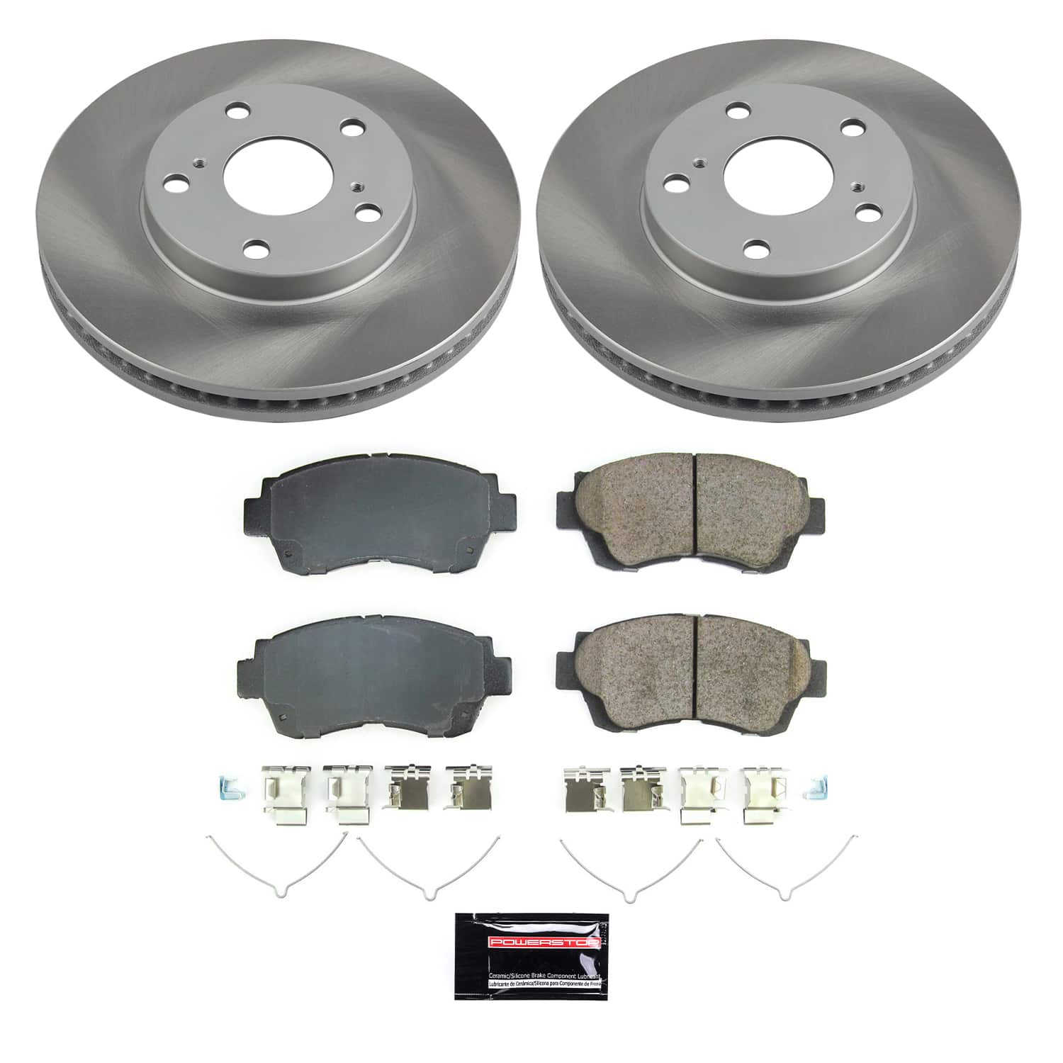 Power Stop SC8920 - Front Z17 Evolution Pad And Semi-Coated Rotor Kit vehicle fitment brake part
