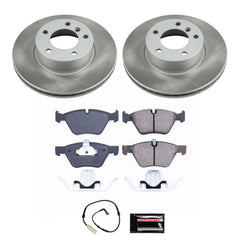 Power Stop SC8949 - Front Z17 Evolution Pad And Semi-Coated Rotor Kit vehicle fitment brake part