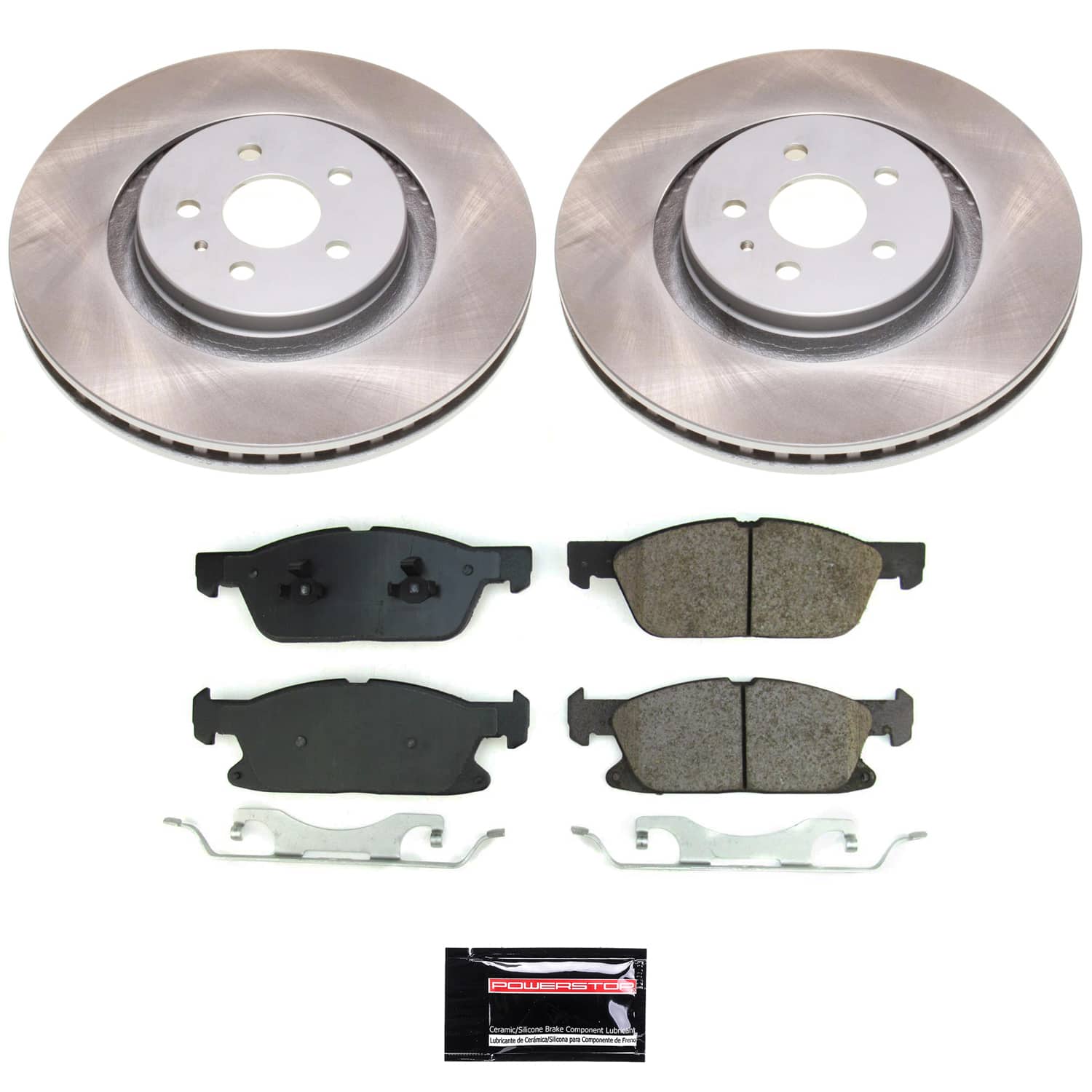 Power Stop SC8960 - Front Z17 Evolution Pad And Semi-Coated Rotor Kit vehicle fitment brake part