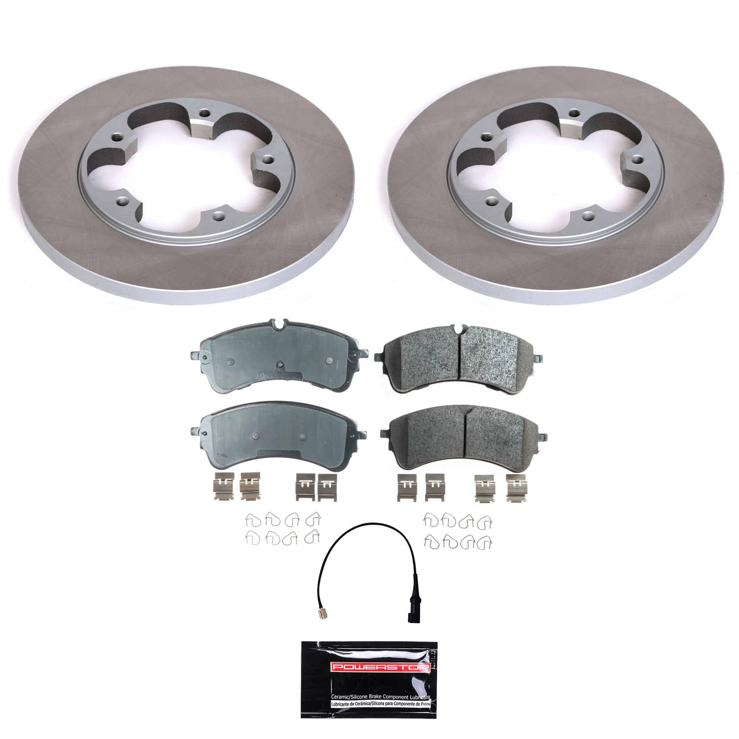 Power Stop SC9057 - Rear Z17 Evolution Pad And Semi-Coated Rotor Kit vehicle fitment brake part