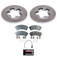 Power Stop SC9057 - Rear Z17 Evolution Pad And Semi-Coated Rotor Kit vehicle fitment brake part
