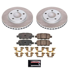 Power Stop SC9064 - Rear Z17 Evolution Pad And Semi-Coated Rotor Kit vehicle fitment brake part