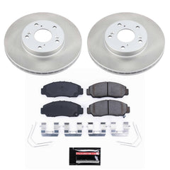 Power Stop SC9109 - Front Z17 Evolution Pad And Semi-Coated Rotor Kit vehicle fitment brake part