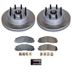 Power Stop SC9177 Front Z17 Evolution Pad And Semi-Coated Rotor Kit for 2023-2024 Ford F-250 Super Duty Rear Wheel Drive product image