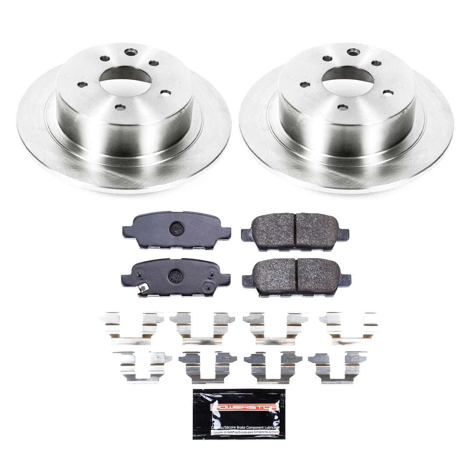 Power Stop TDBK098 Track Day Rear Brake Kit for 2002-2006 Nissan Altima product image