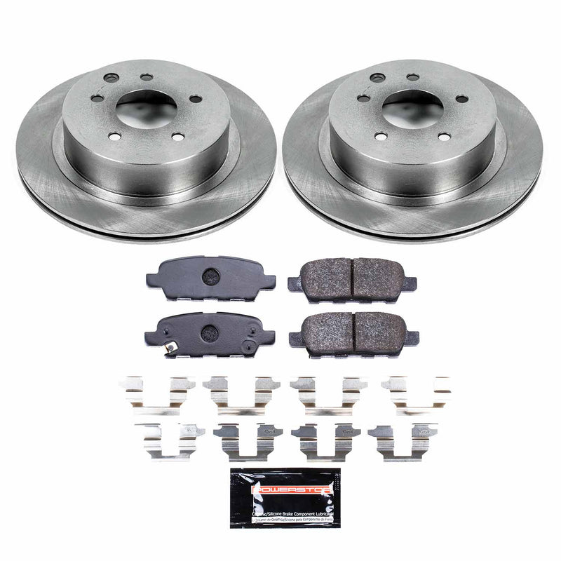 Power Stop TDBK103 Track Day Rear Brake Kit for 2003-2005 Infiniti G35 product image
