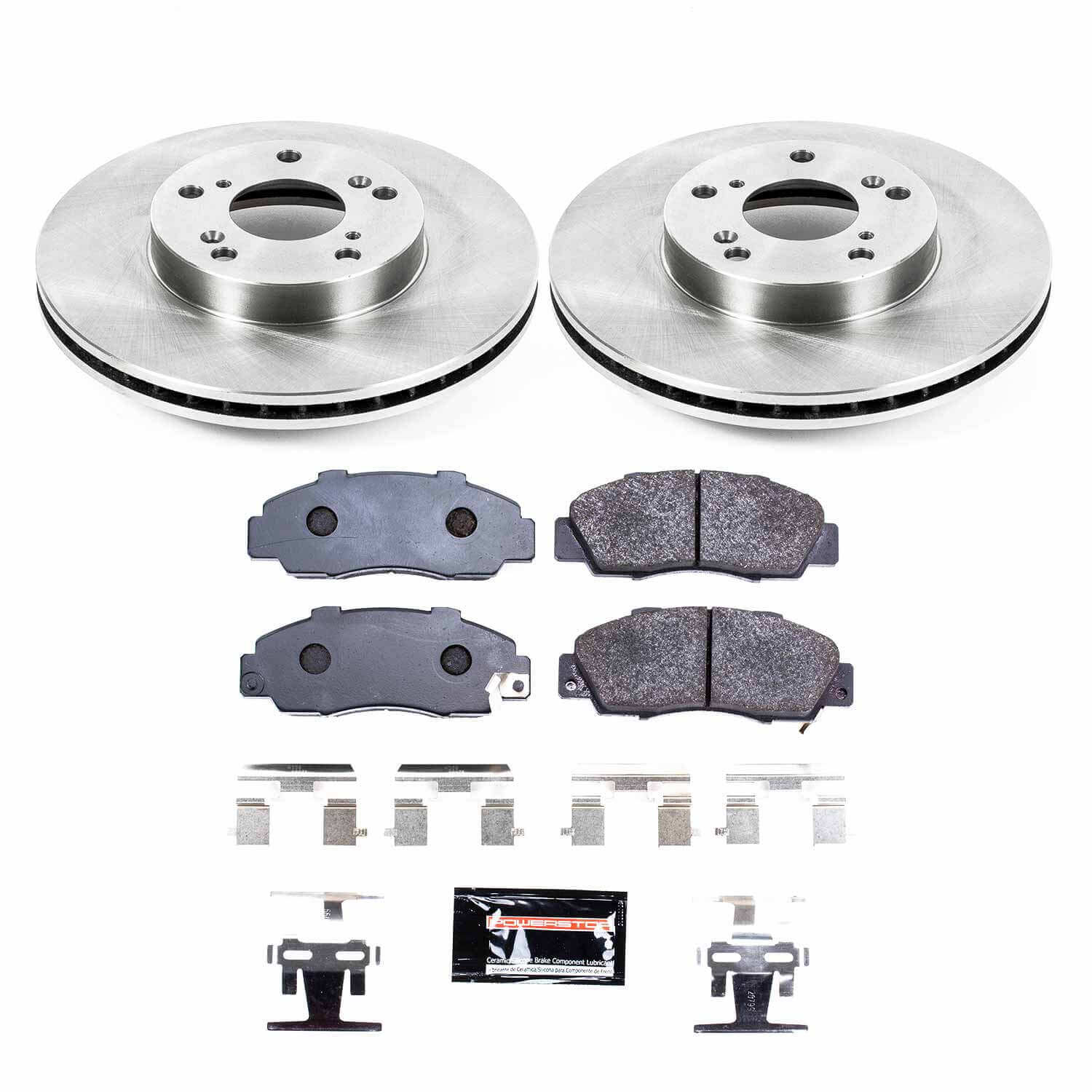 Power Stop TDBK1041 Track Day Front Brake Kit for 1998-2002 Honda Accord product image