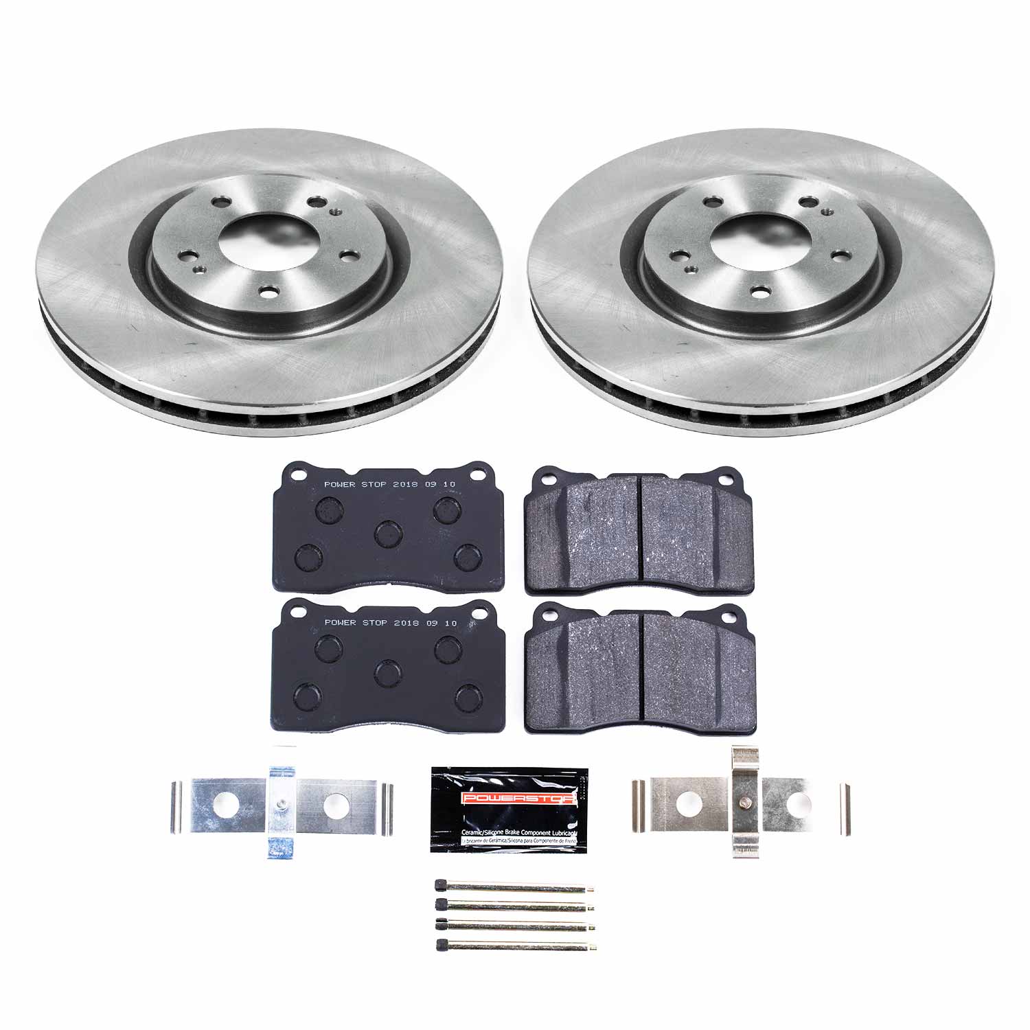 Power Stop TDBK107 Track Day Front Brake Kit for 2003-2006 Mitsubishi Lancer product image