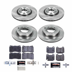 Power Stop TDBK108 Track Day Front And Rear Brake Kit for 2003-2006 Mitsubishi Lancer product image