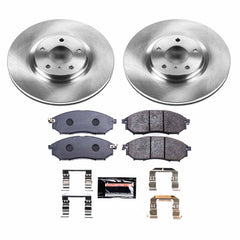 Power Stop TDBK112 Track Day Front Brake Kit for 2005-2019 Infiniti EX35 product image