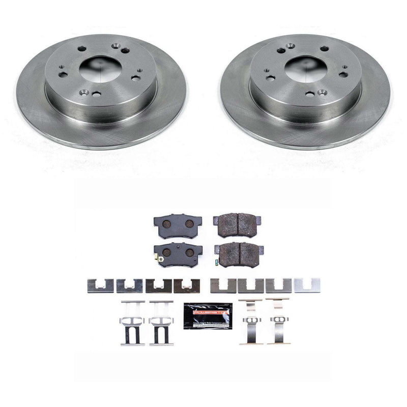 Power Stop TDBK1243 Track Day Rear Brake Kit for 1997-2015 Acura Ilx product image