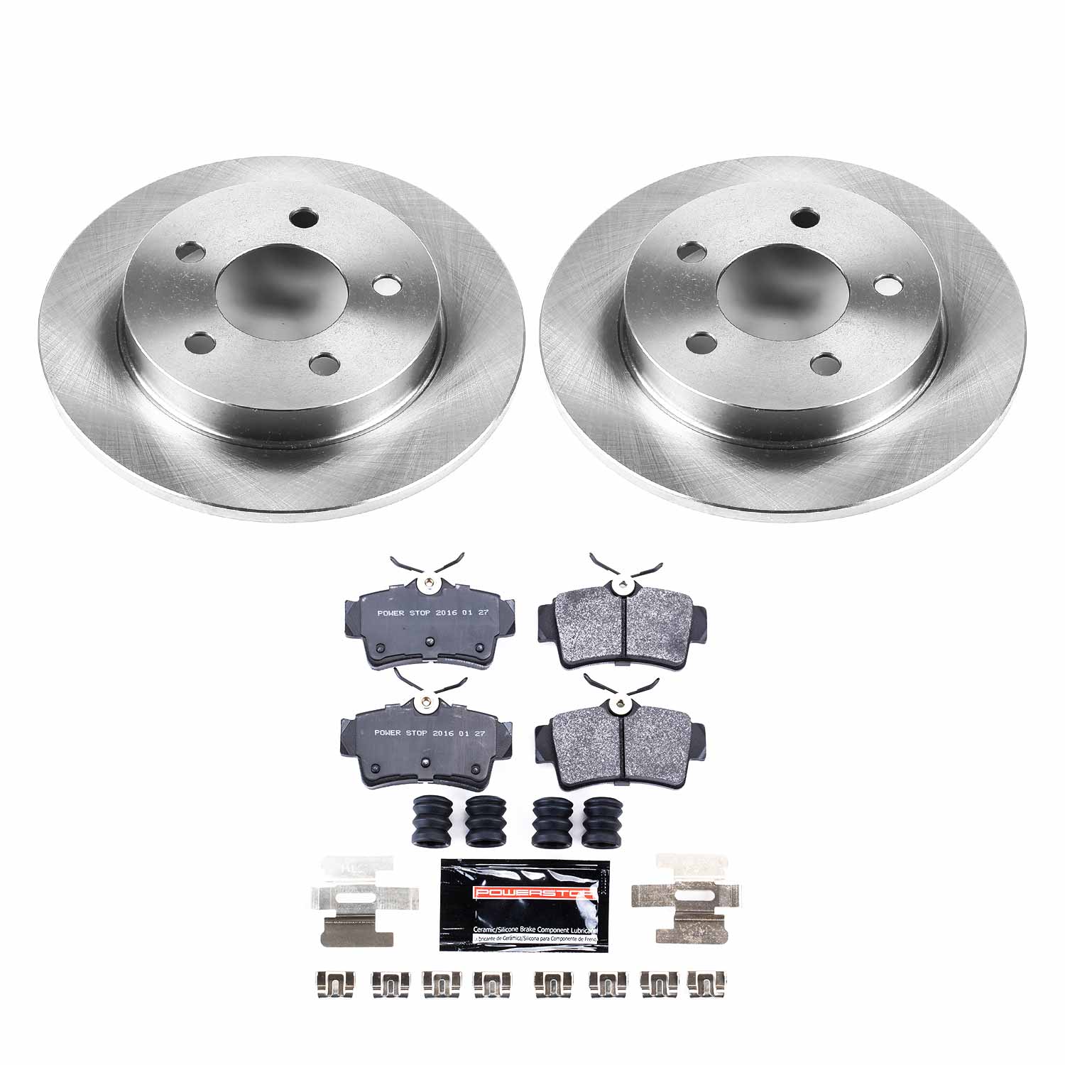 Power Stop TDBK1303 Track Day Rear Brake Kit for 1994 Ford Mustang Base, GT product image