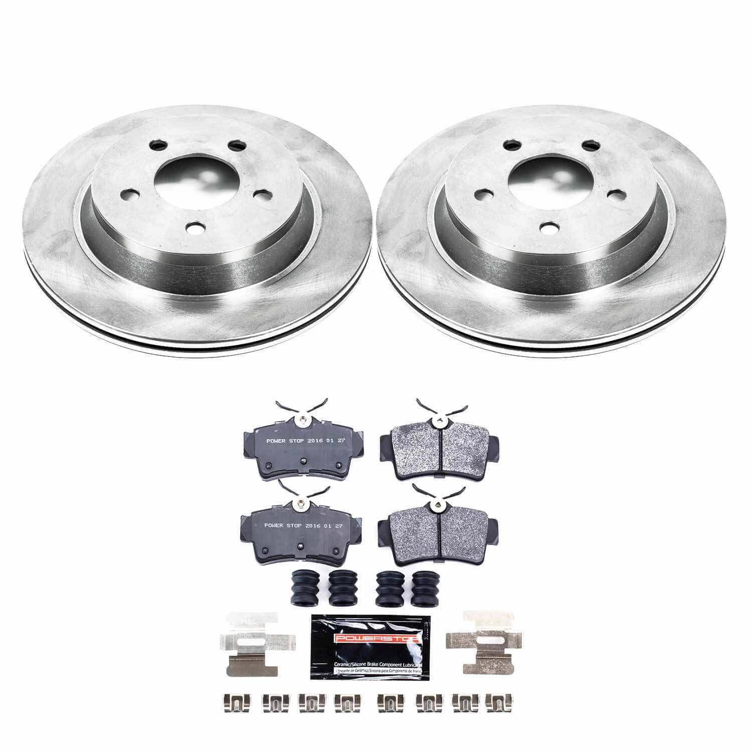 Power Stop TDBK1306 Track Day Rear Brake Kit for 1994-2004 Ford Mustang product image