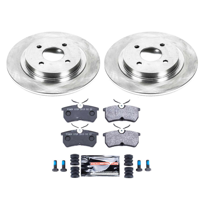 Power Stop TDBK1376 Track Day Rear Brake Kit for 2002 Ford Focus Svt product image