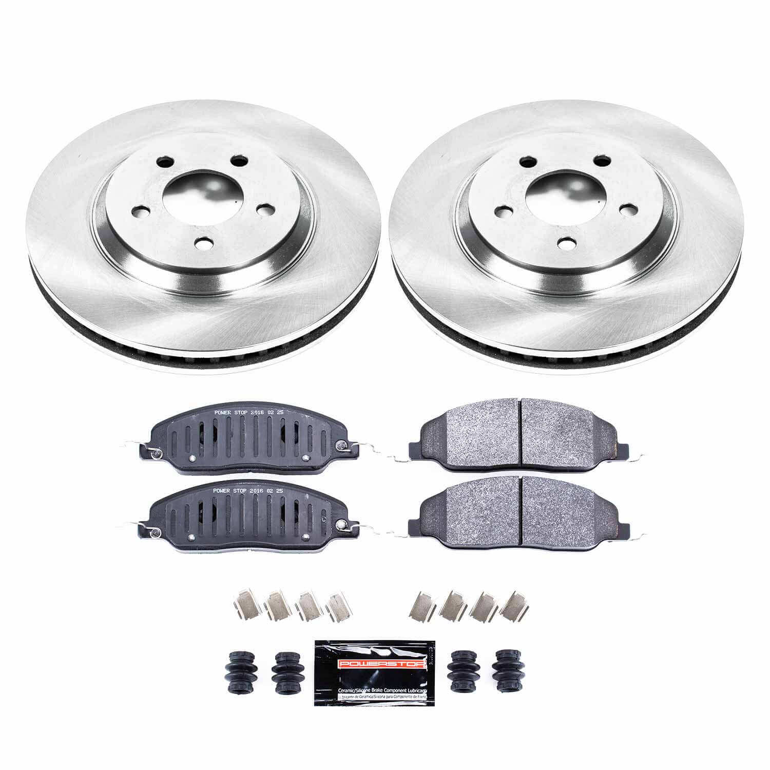 Power Stop TDBK1380 Track Day Front Brake Kit for 2005-2010 Ford Mustang product image