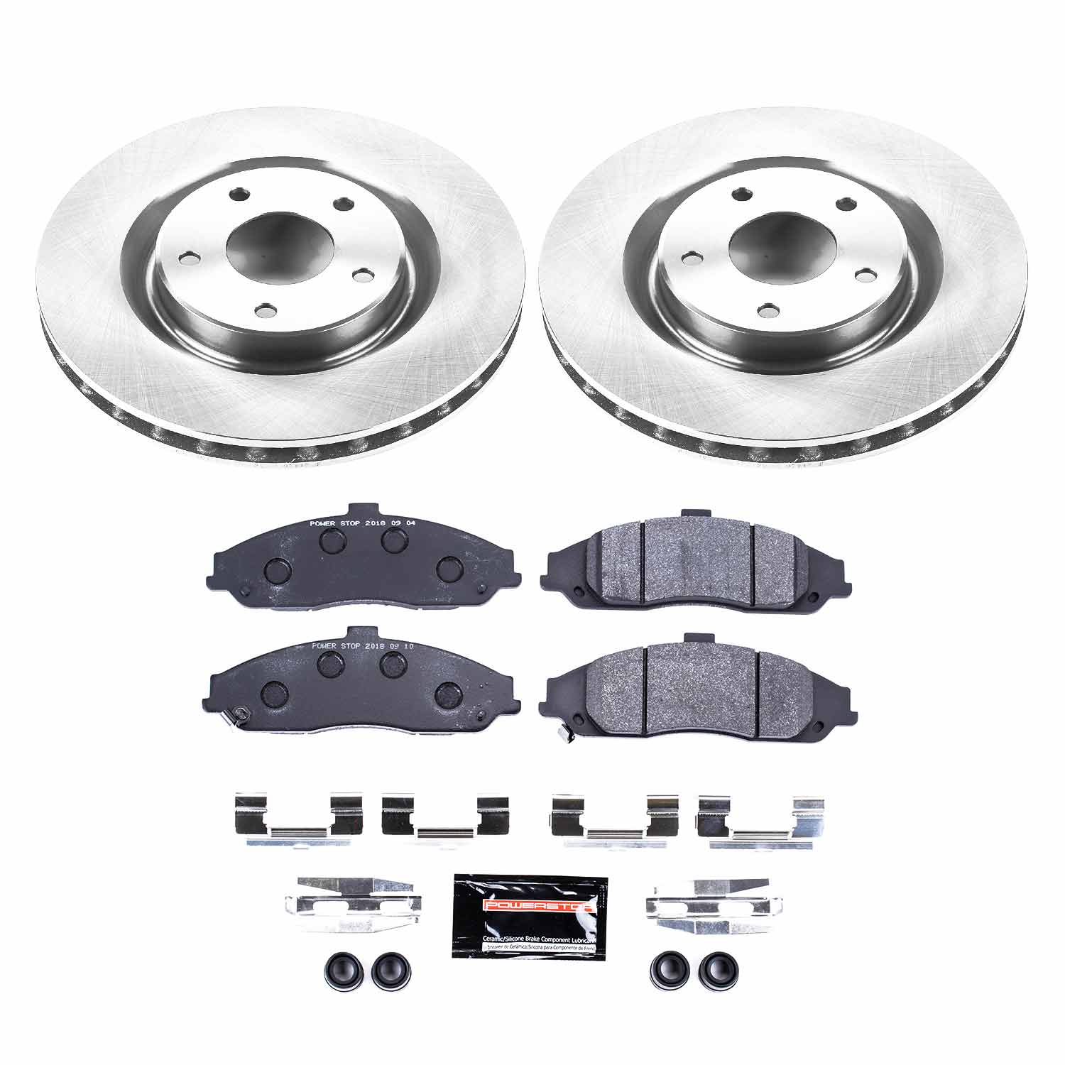 Power Stop TDBK1417 Track Day Front Brake Kit for 2005-2013 Cadillac Xlr product image