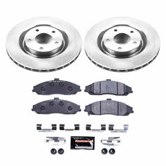 Power Stop TDBK1417 Track Day Front Brake Kit for 2005-2013 Cadillac Xlr product image