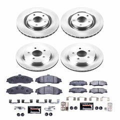 Power Stop TDBK1418 Track Day Front And Rear Brake Kit for 2005-2013 Cadillac Xlr product image