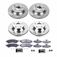 Power Stop TDBK1518 Track Day Front And Rear Brake Kit for 1988-1995 Chevrolet Corvette product image