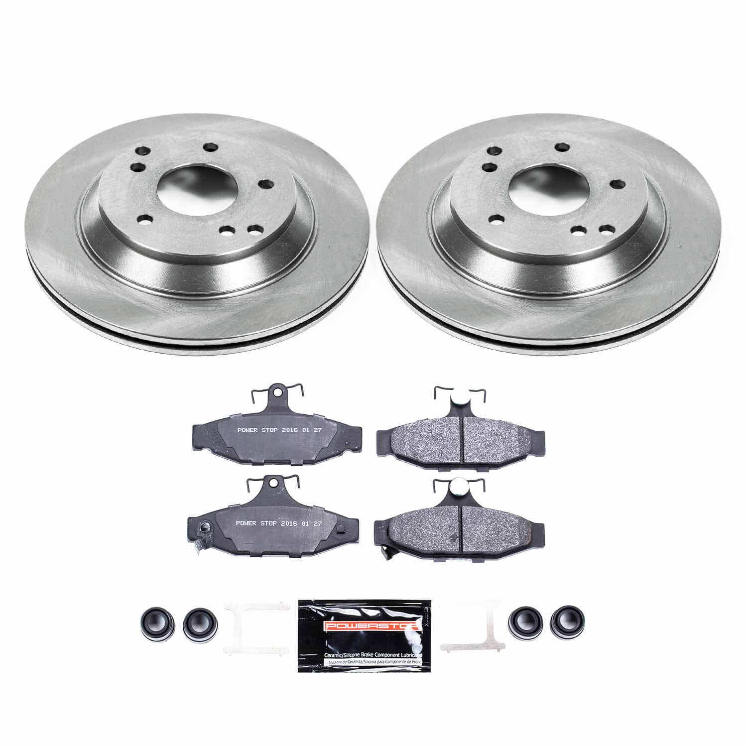 Power Stop TDBK1523 Track Day Rear Brake Kit for 1988-1996 Chevrolet Corvette product image