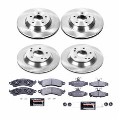 Power Stop TDBK1528 Track Day Front And Rear Brake Kit for 1988-1996 Chevrolet Corvette product image
