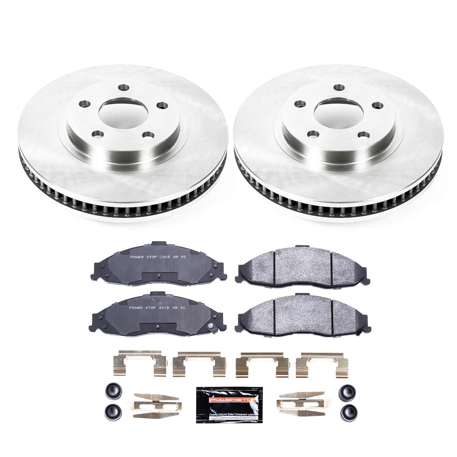 Power Stop TDBK1547 Track Day Front Brake Kit for 1998-2002 Chevrolet Camaro product image