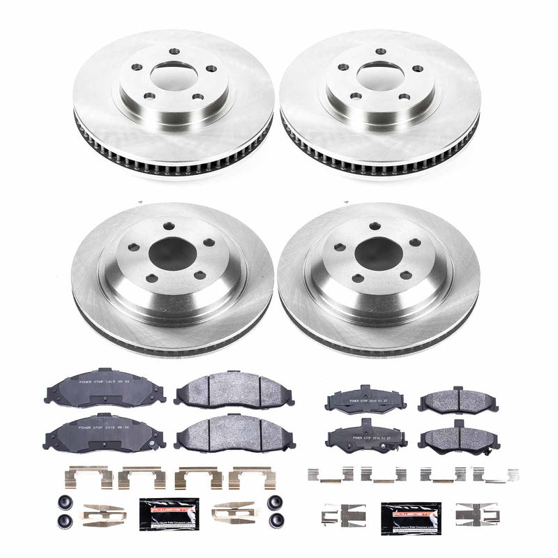 Power Stop TDBK1548 Track Day Front And Rear Brake Kit for 1998-2002 Chevrolet Camaro product image