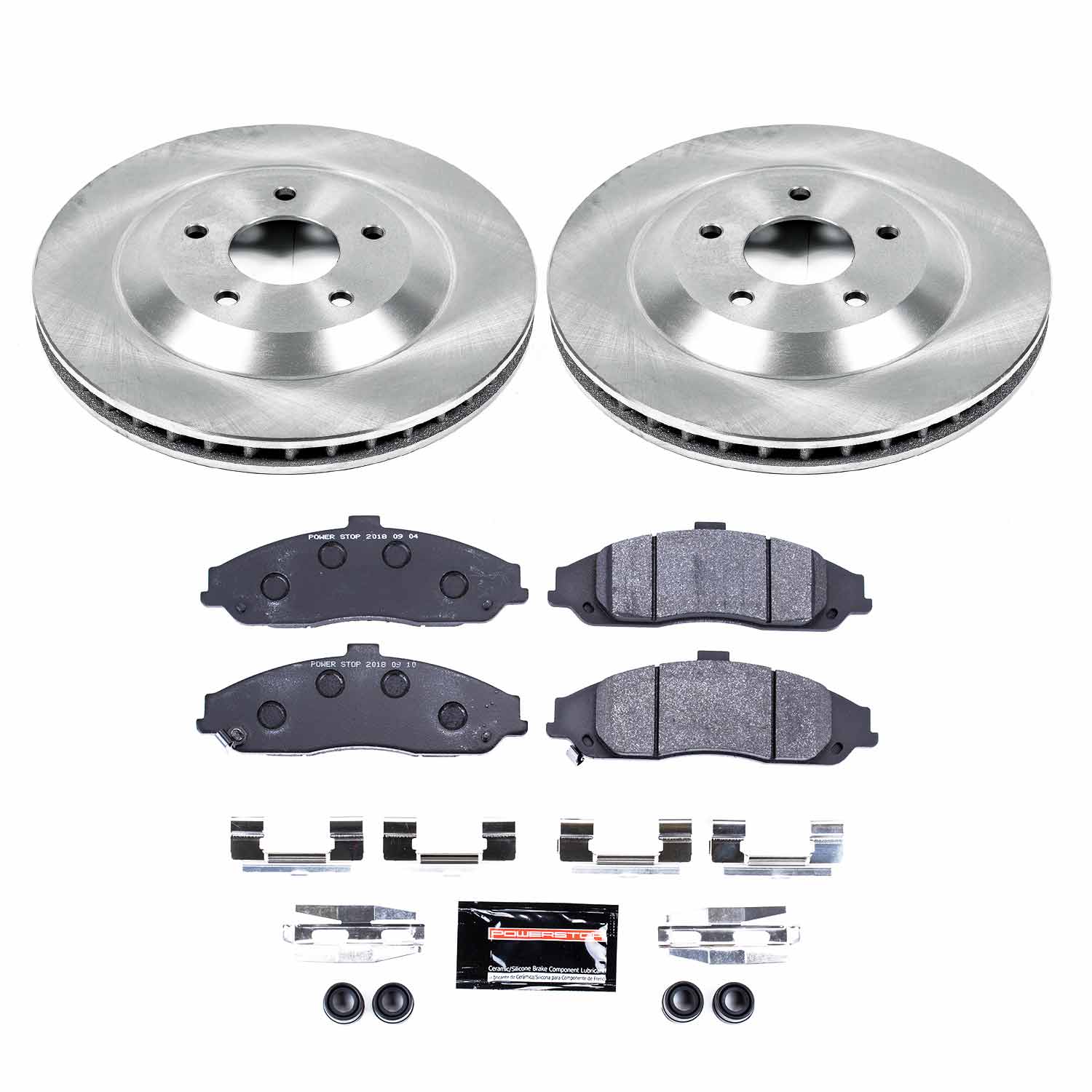 Power Stop TDBK1559 Track Day Front Brake Kit for 1997-2009 Cadillac Xlr product image