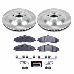 Power Stop TDBK1559 Track Day Front Brake Kit for 1997-2009 Cadillac Xlr product image