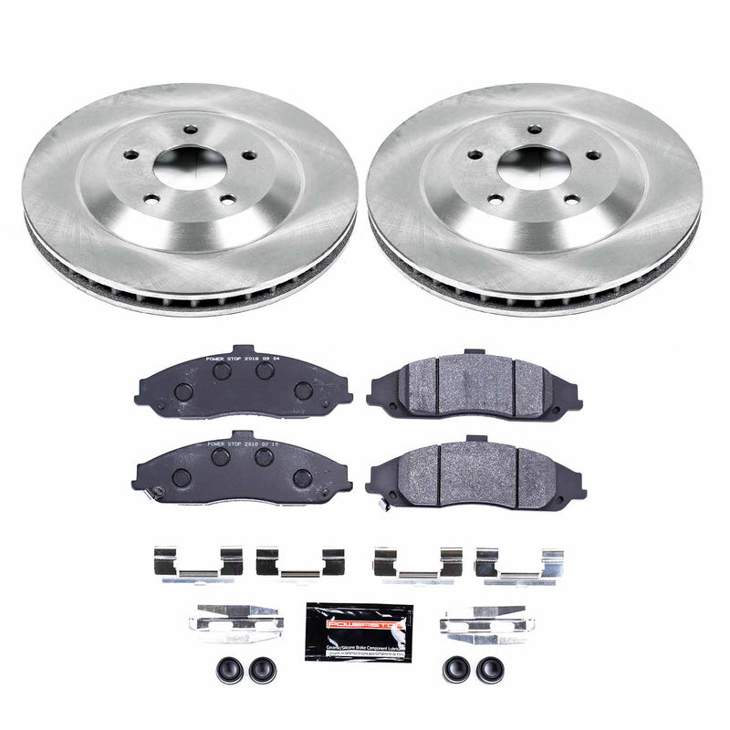 Power Stop TDBK1559 Track Day Front Brake Kit for 1997-2009 Cadillac Xlr product image