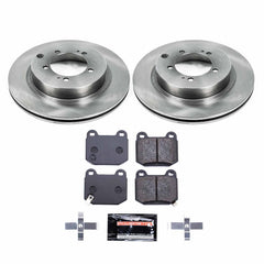 Power Stop TDBK156 Track Day Rear Brake Kit for 2003-2006 Mitsubishi Lancer product image