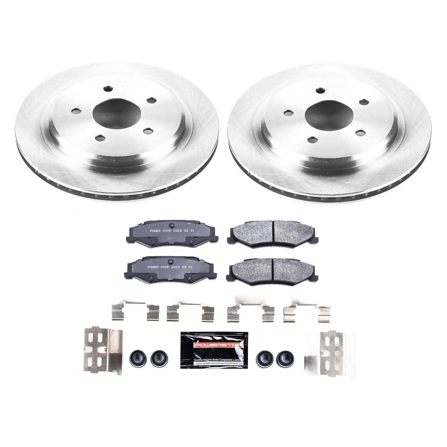 Power Stop TDBK1563 Track Day Rear Brake Kit for 1997-2013 Cadillac Xlr product image