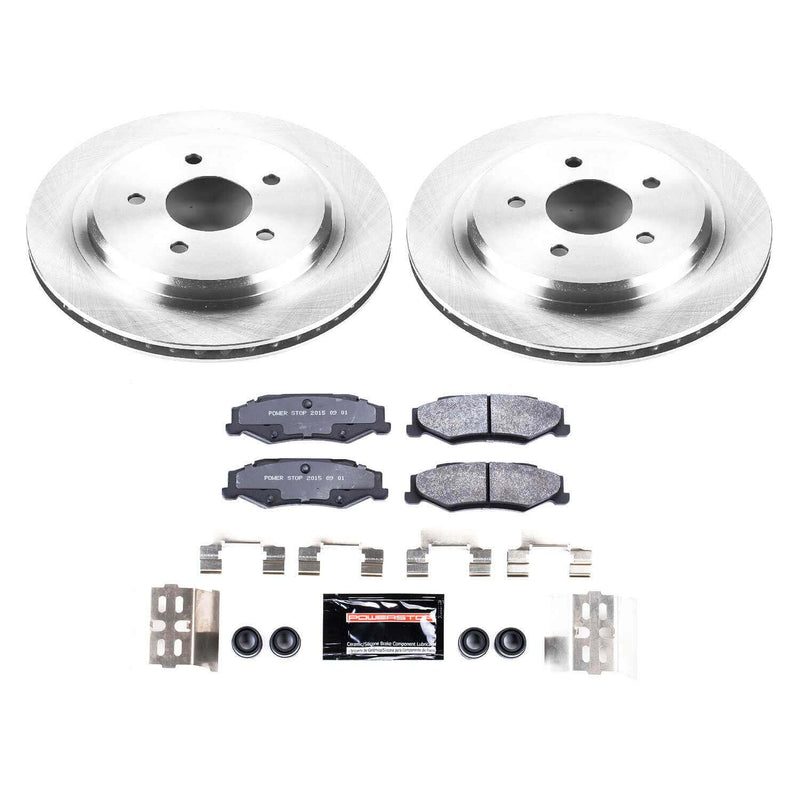Power Stop TDBK1563 Track Day Rear Brake Kit for 1997-2013 Cadillac Xlr product image