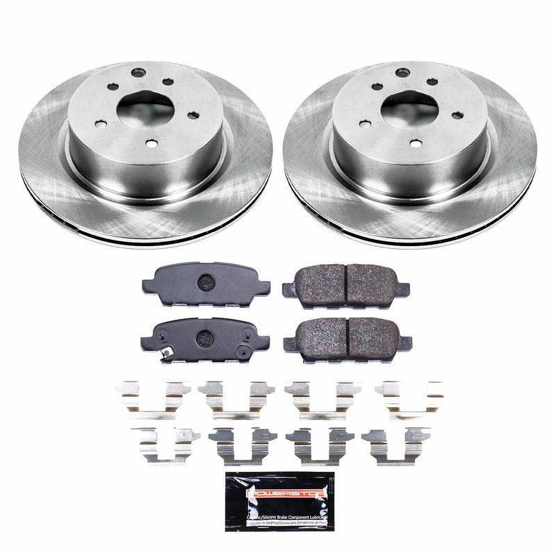 Power Stop TDBK179 Track Day Rear Brake Kit for 2005-2014 Infiniti G25 product image