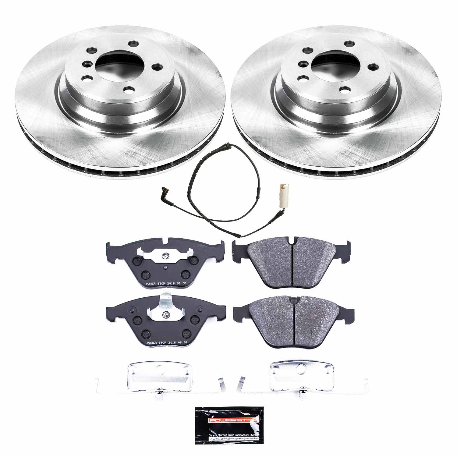 Power Stop TDBK2054 Track Day Front Brake Kit for 2002-2005 BMW 745I product image